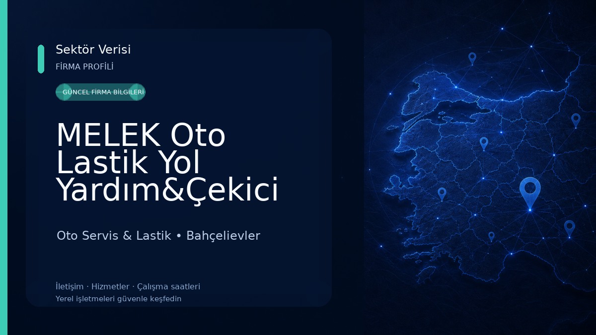 MELEK Oto Lastik Yol Yardım&Çekici Hizmeti Oto Servis & Lastik