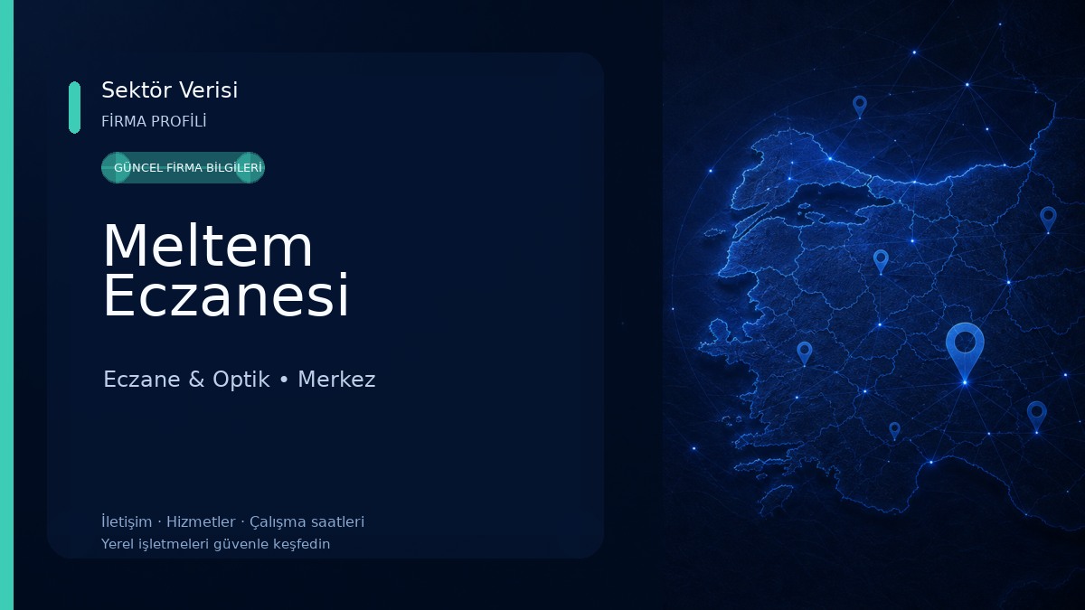 Meltem Eczanesi Eczane & Optik