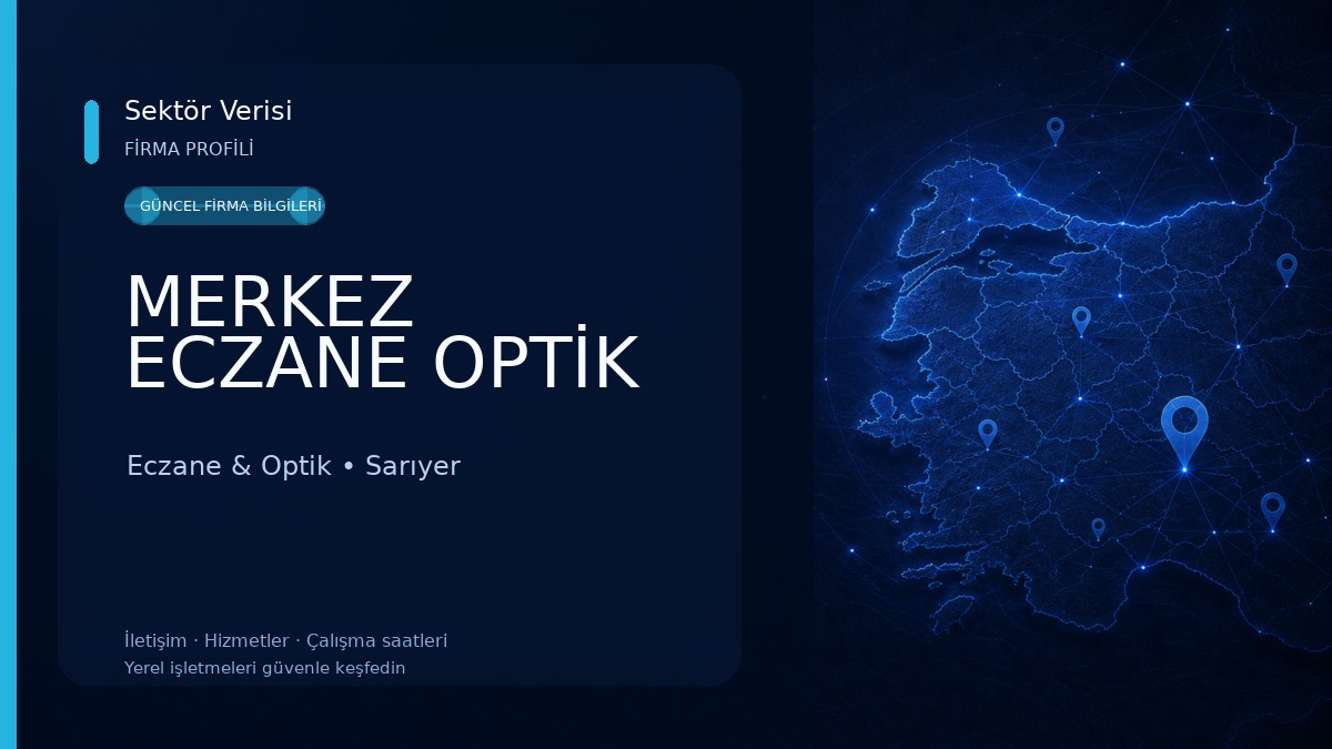 MERKEZ ECZANE OPTİK Eczane & Optik