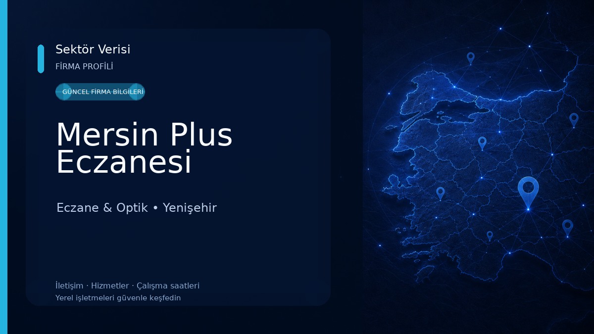Mersin Plus Eczanesi Eczane & Optik