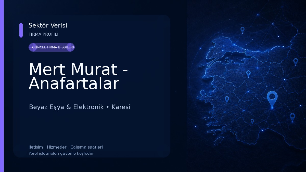 Mert Murat - Anafartalar Beyaz Eşya & Elektronik