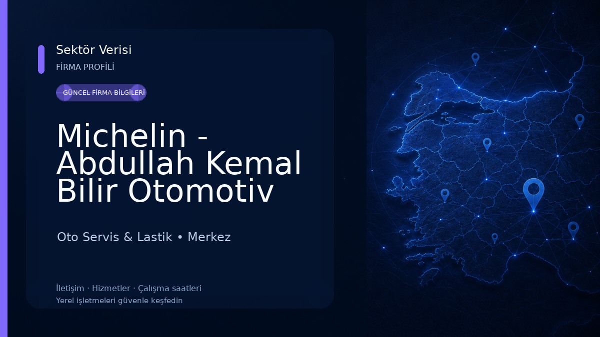 Michelin - Abdullah Kemal Bilir Otomotiv Euromaster Oto Servis & Lastik