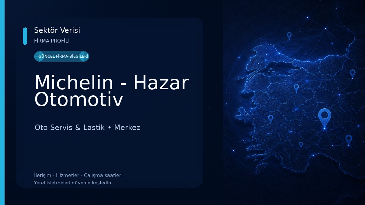 Michelin - Hazar Otomotiv Oto Servis & Lastik