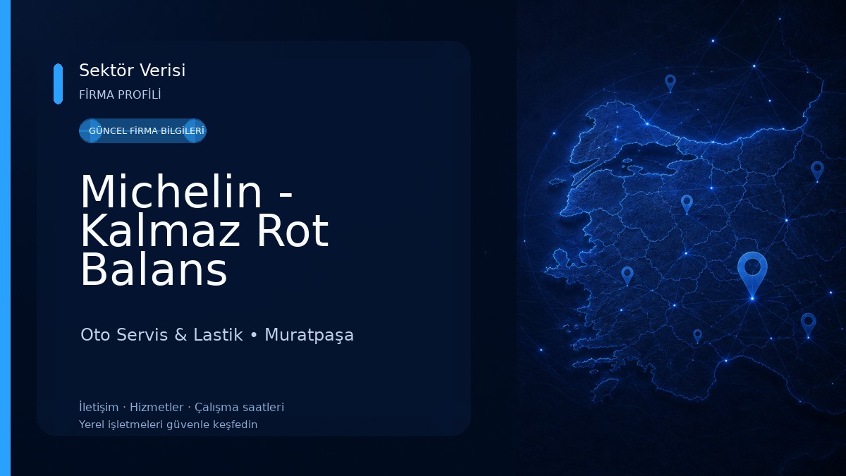 Michelin - Kalmaz Rot Balans Euromaster Oto Servis & Lastik