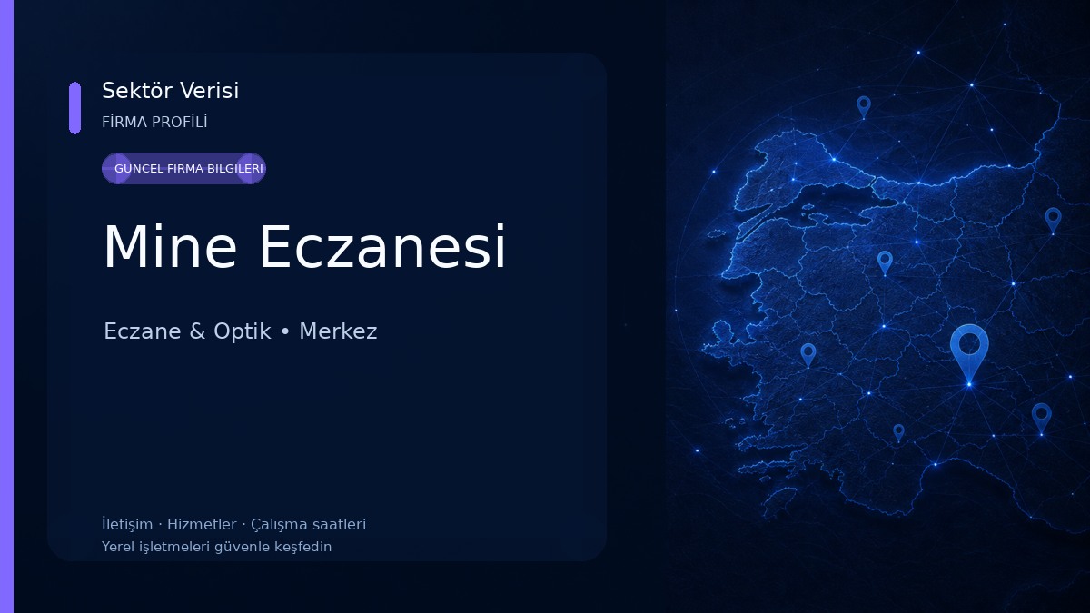 Mine Eczanesi 