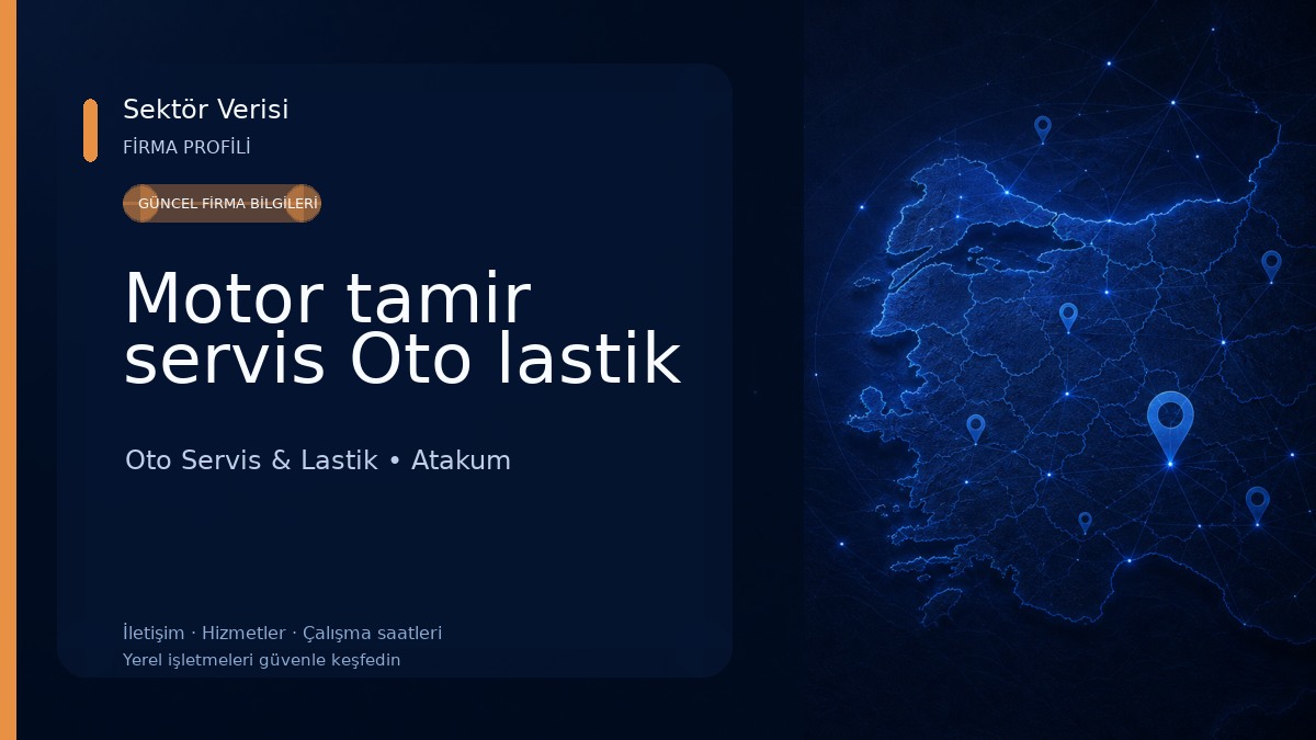 Motor tamir servis Oto lastik Oto Servis & Lastik