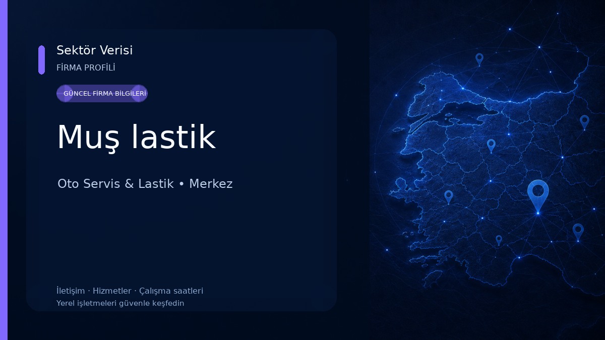 Muş lastik Oto Servis & Lastik