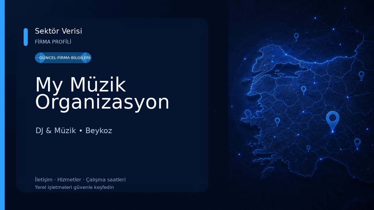 My Müzik Organizasyon DJ & Müzik