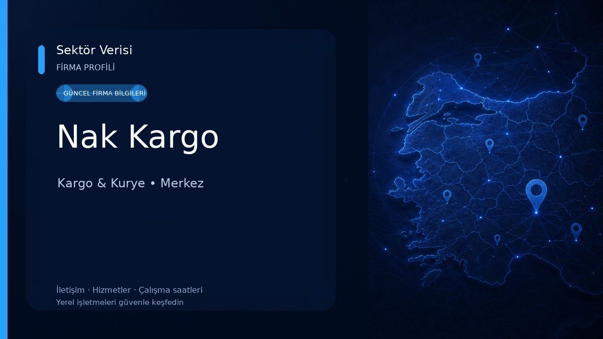 Nak Kargo Kargo & Kurye