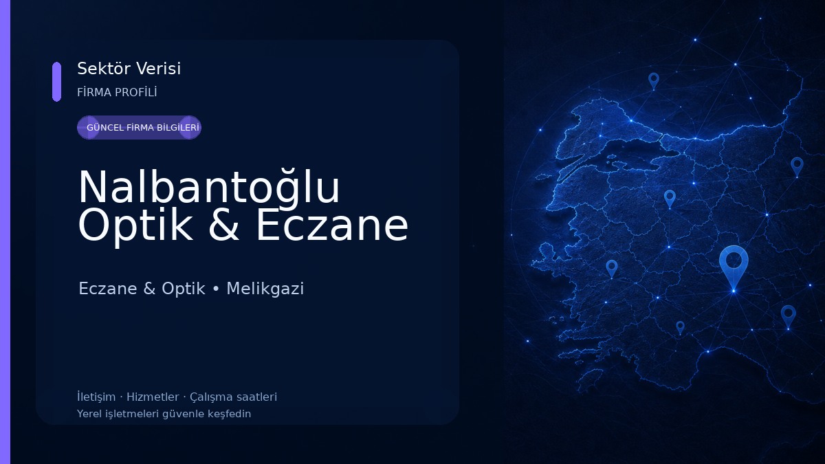 Nalbantoğlu Optik & Eczane Eczane & Optik