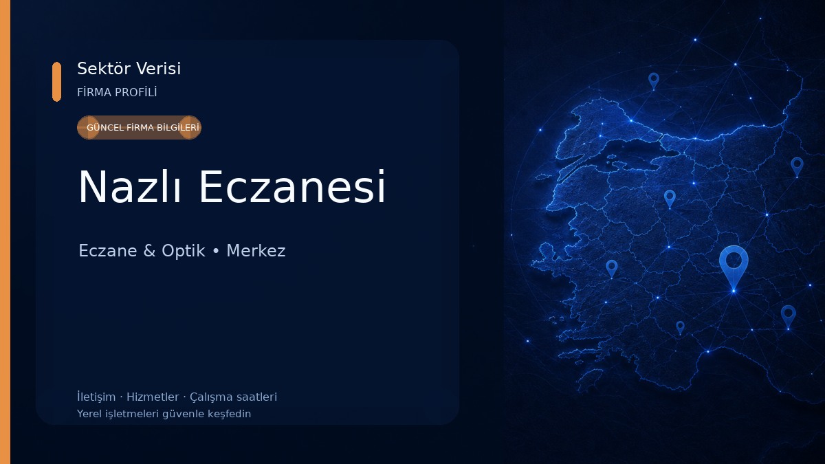Nazlı Eczanesi Eczane & Optik