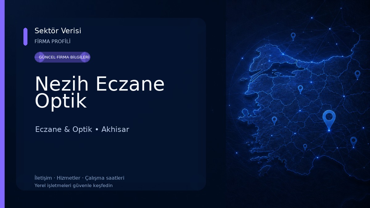 Nezih Eczane Optik 