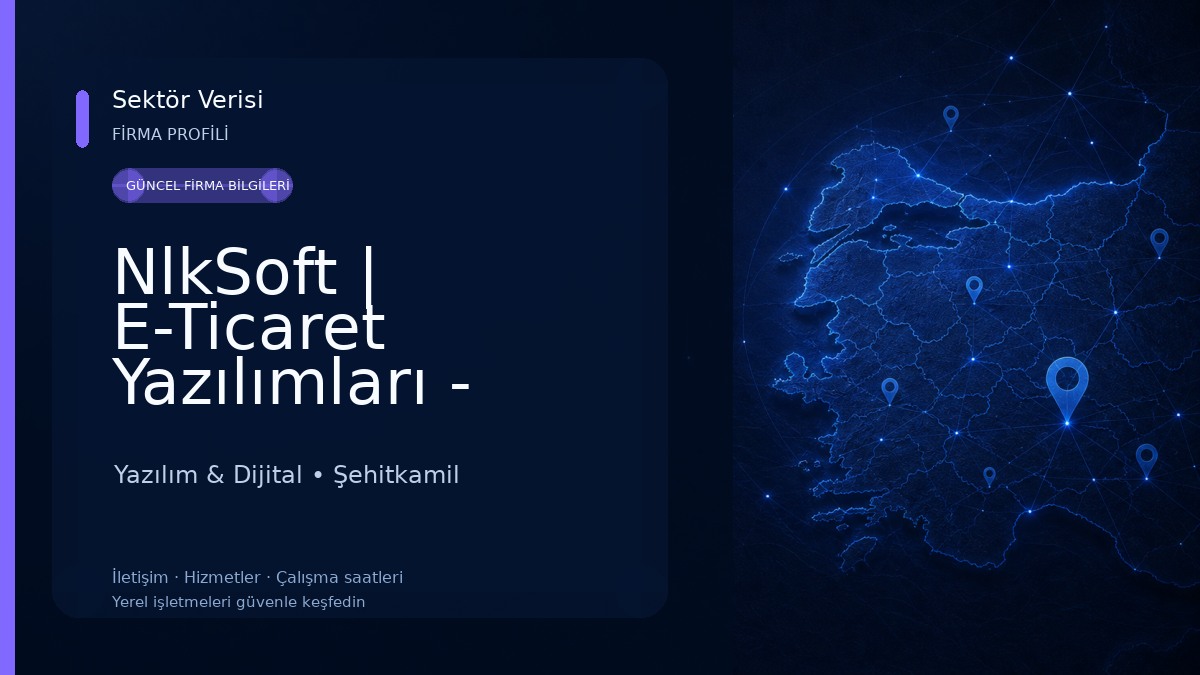 NlkSoft | E-Ticaret Yazılımları - Toplu Sms Sistemleri - Bulut Tabanlı Yazılımlar Yazılım & Dijital