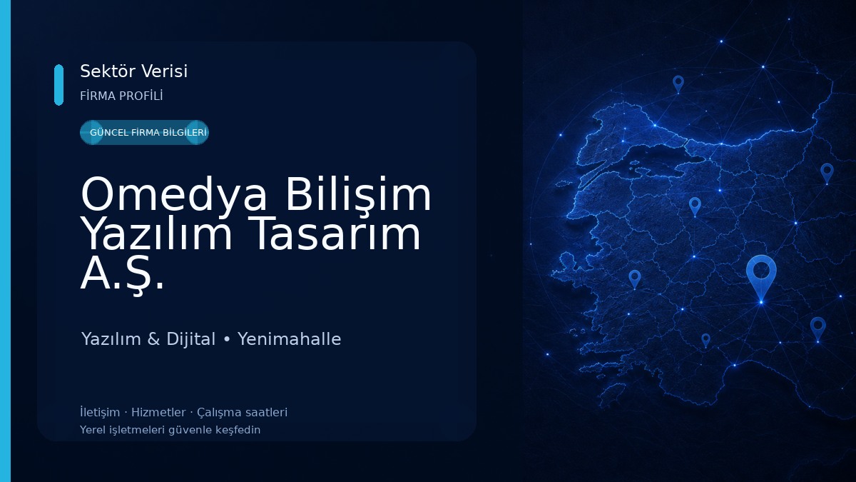 Omedya Bilişim Yazılım Tasarım A.Ş. Yazılım & Dijital