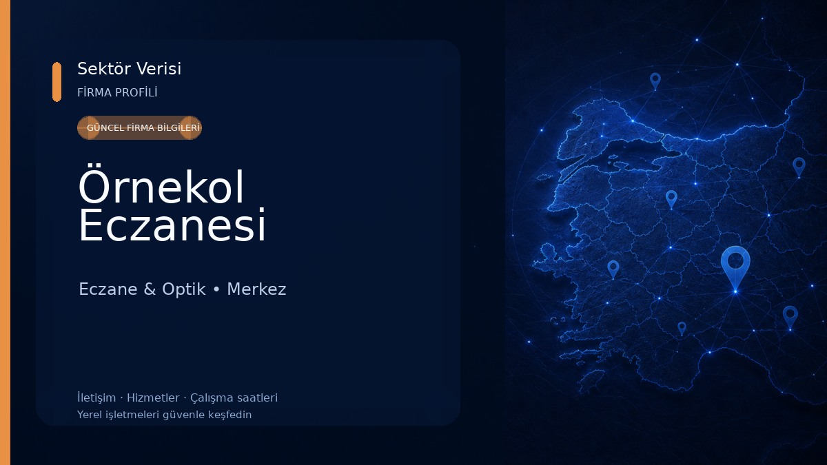 Örnekol Eczanesi Eczane & Optik