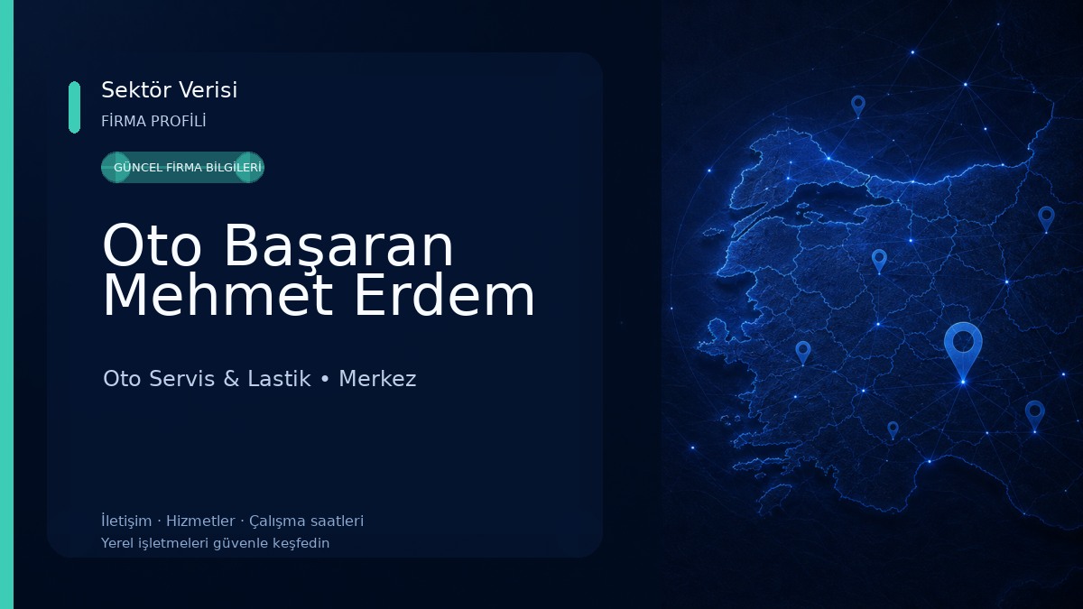 Oto Başaran Mehmet Erdem 