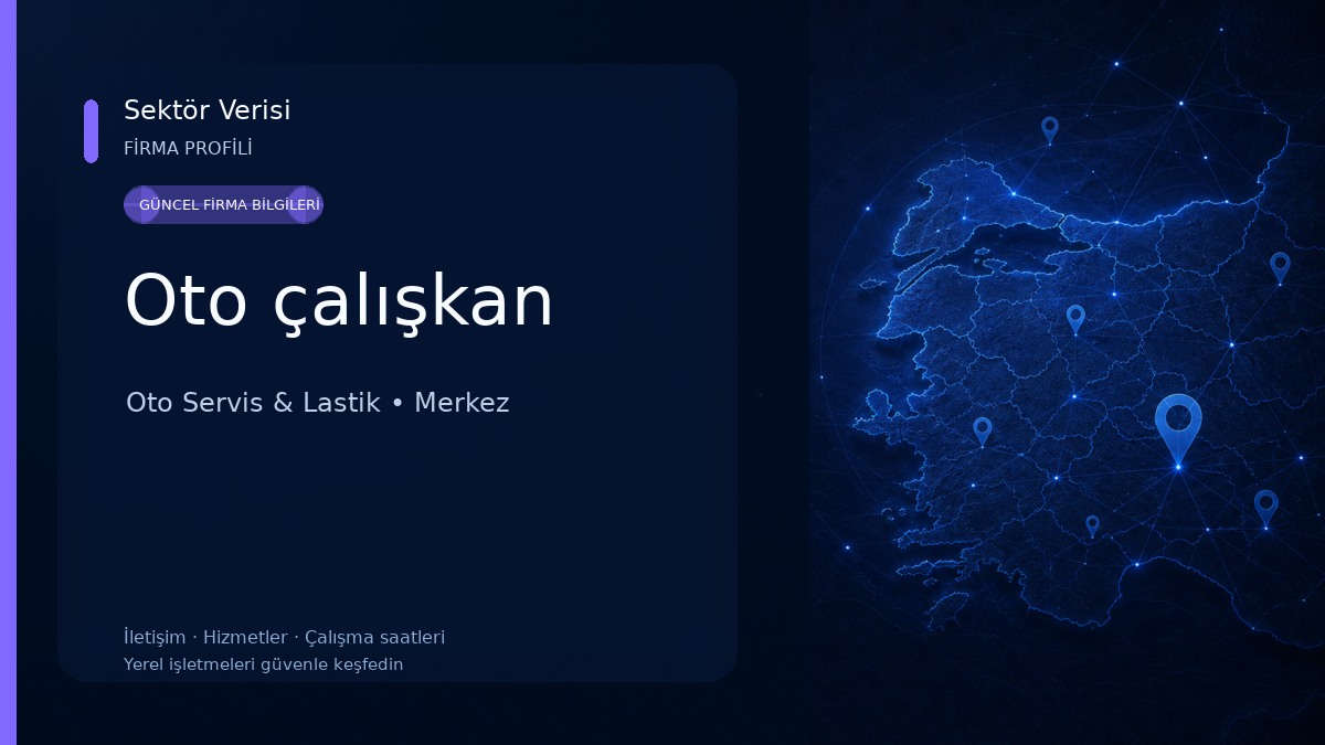 Oto çalışkan Oto Servis & Lastik
