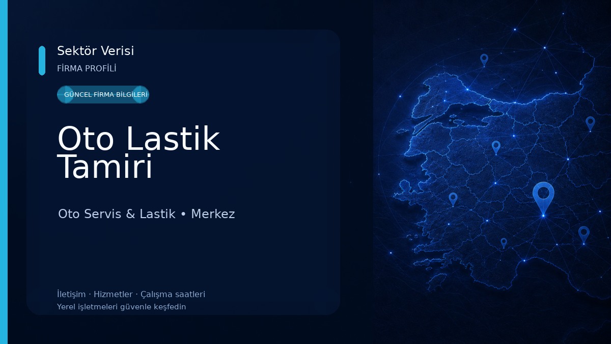 Oto Lastik Tamiri Oto Servis & Lastik