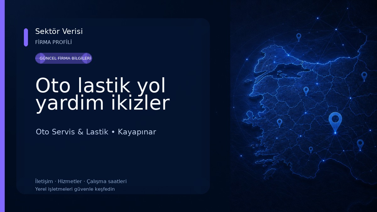 Oto lastik yol yardim ikizler Oto Servis & Lastik