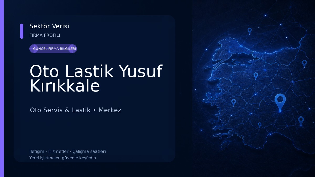 Oto Lastik Yusuf Kırıkkale Oto Servis & Lastik