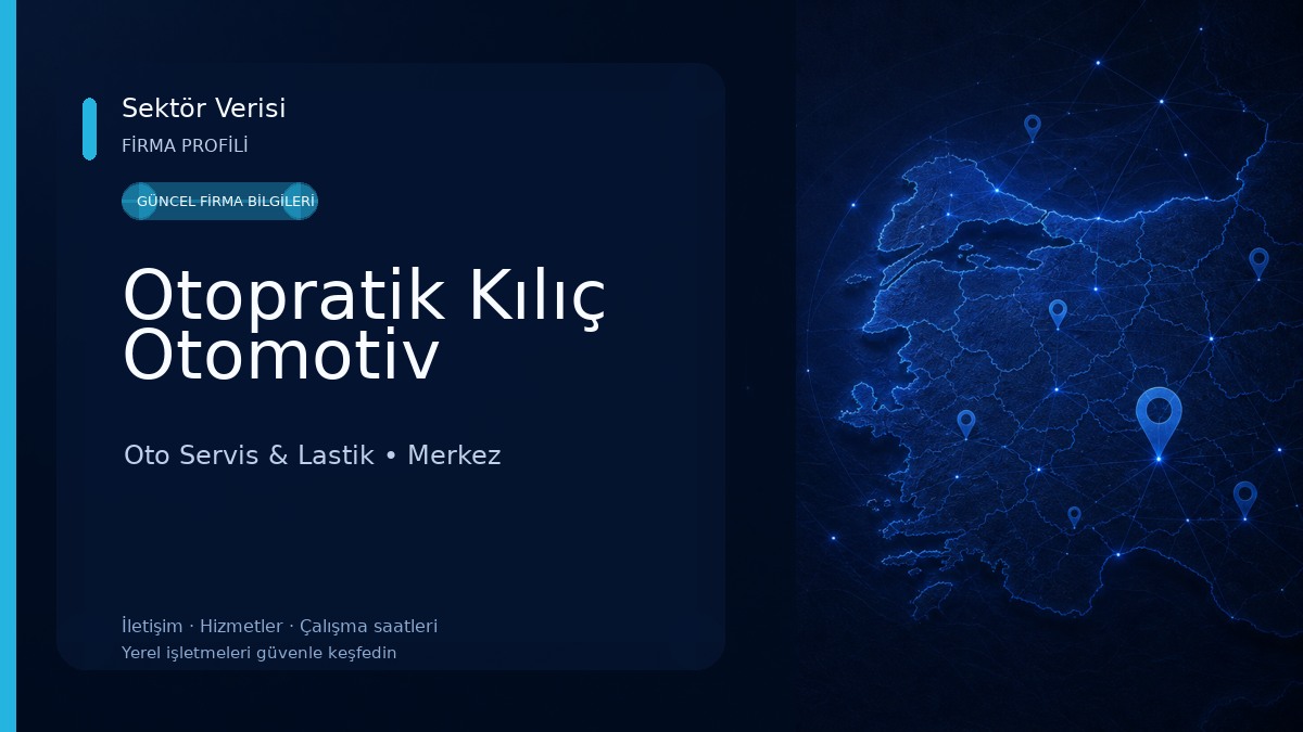 Otopratik Kılıç Otomotiv Oto Servis & Lastik