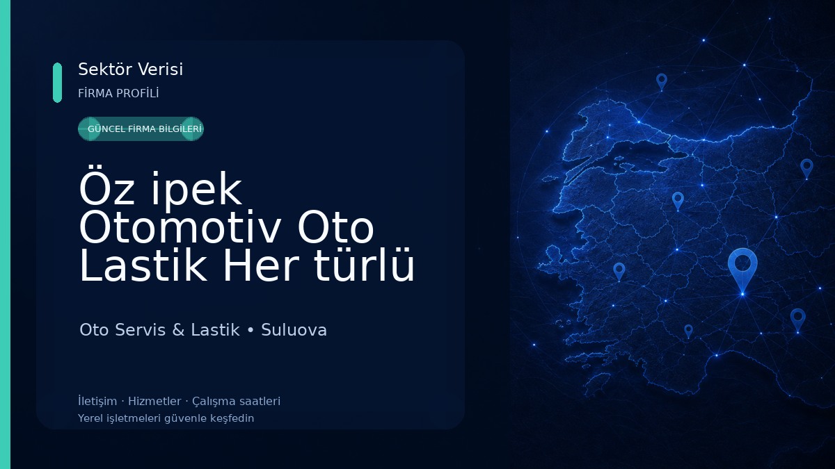 Öz ipek Otomotiv Oto Lastik Her türlü Orjinal & Çıkma Lastikçi Car Parts Oto Servis & Lastik
