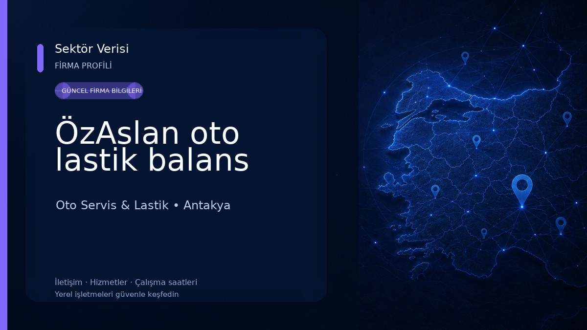 ÖzAslan oto lastik balans Oto Servis & Lastik