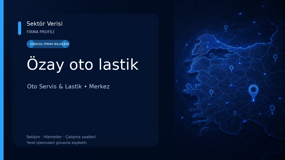 Özay oto lastik Oto Servis & Lastik