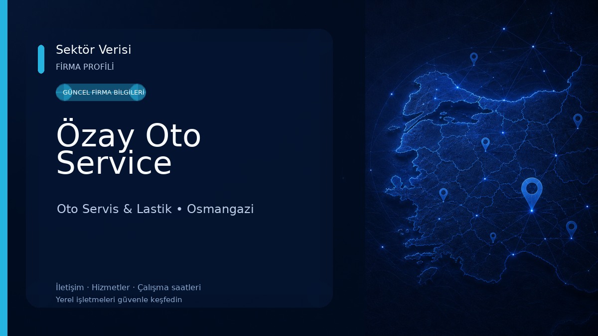 Özay Oto Service Oto Servis & Lastik