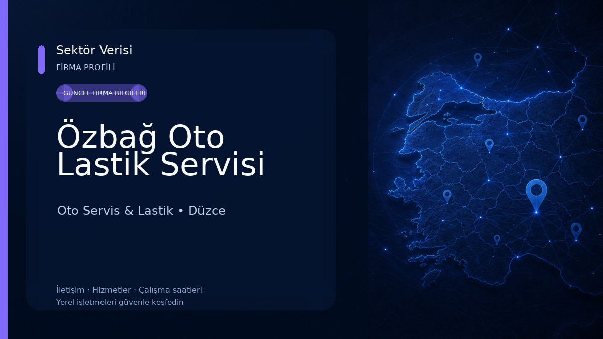 Özbağ Oto Lastik Servisi Oto Servis & Lastik