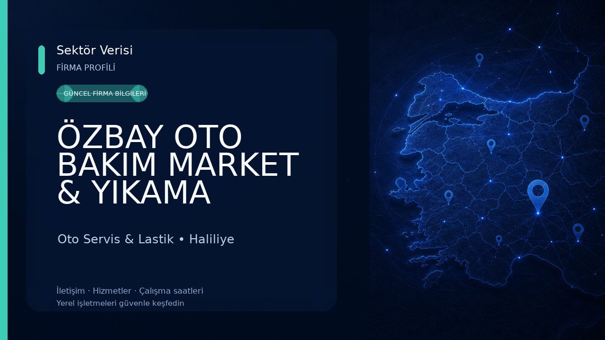 ÖZBAY OTO BAKIM MARKET & YIKAMA Oto Servis & Lastik