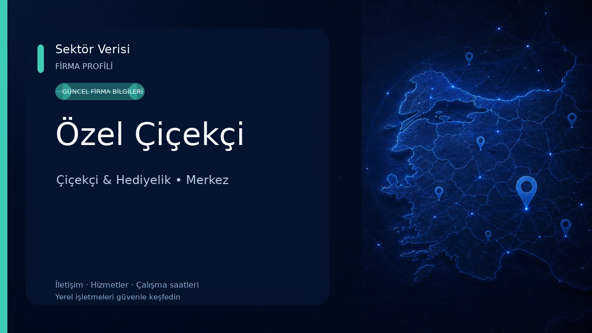 Özel Çiçekçi 