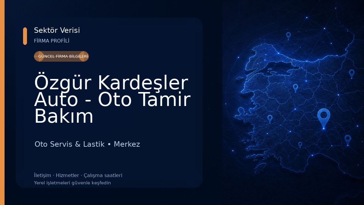 Özgür Kardeşler Auto - Oto Tamir Bakım Oto Servis & Lastik