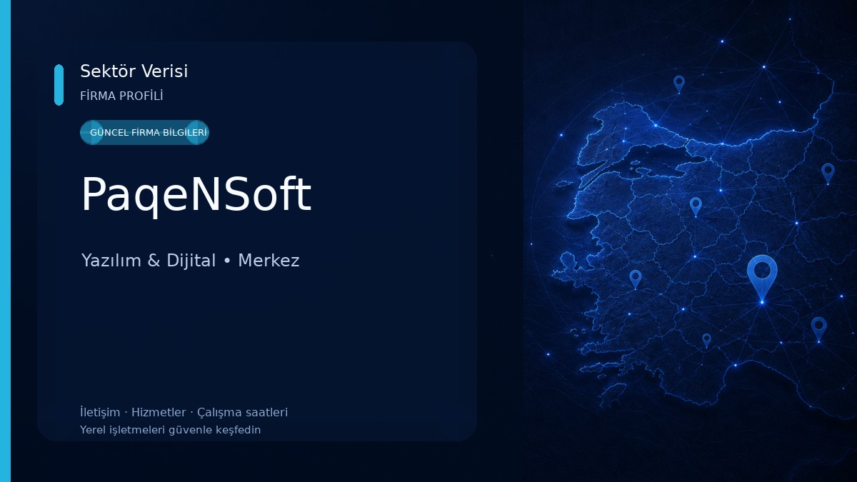 PaqeNSoft Yazılım & Dijital
