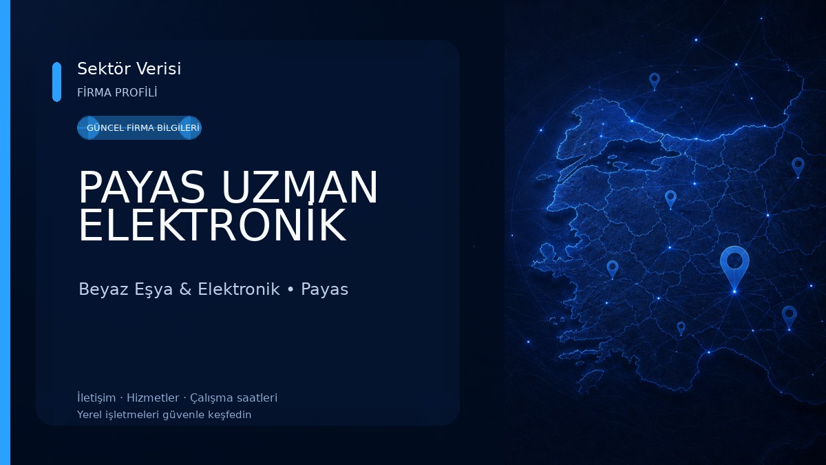 PAYAS UZMAN ELEKTRONİK Beyaz Eşya & Elektronik