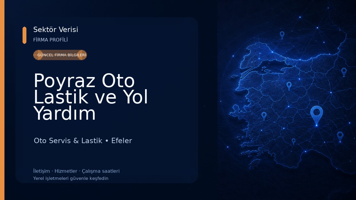 Poyraz Oto Lastik ve Yol Yardım Oto Servis & Lastik