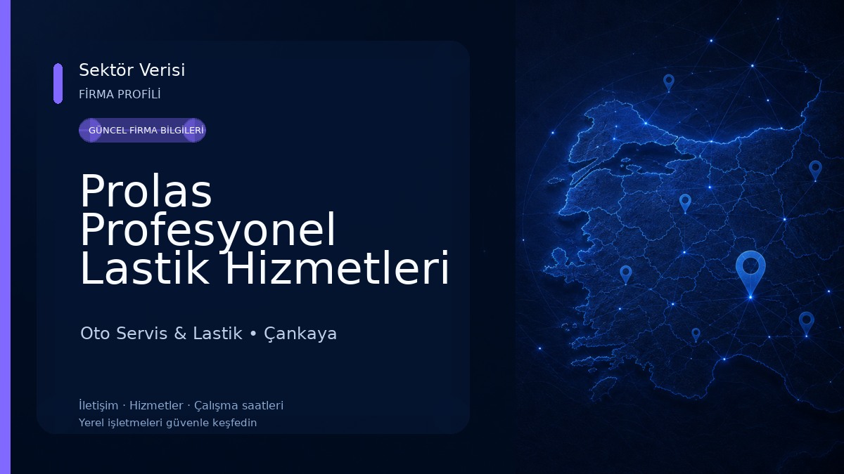 Prolas Profesyonel Lastik Hizmetleri Oto Servis & Lastik