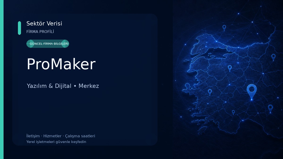 ProMaker Yazılım & Dijital