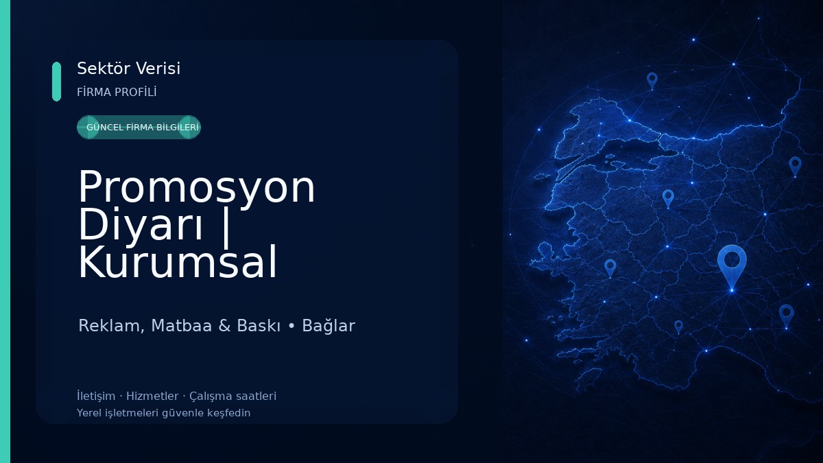 Promosyon Diyarı | Kurumsal Reklam Ürünleri Reklam, Matbaa & Baskı