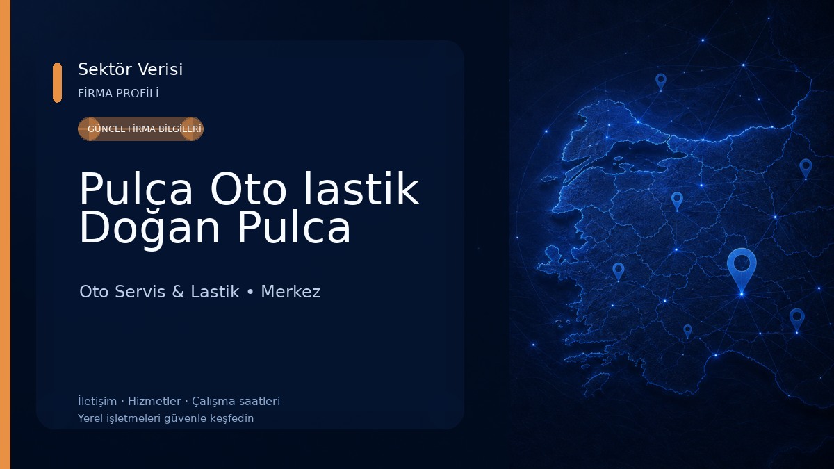 Pulca Oto lastik Doğan Pulca Oto Servis & Lastik