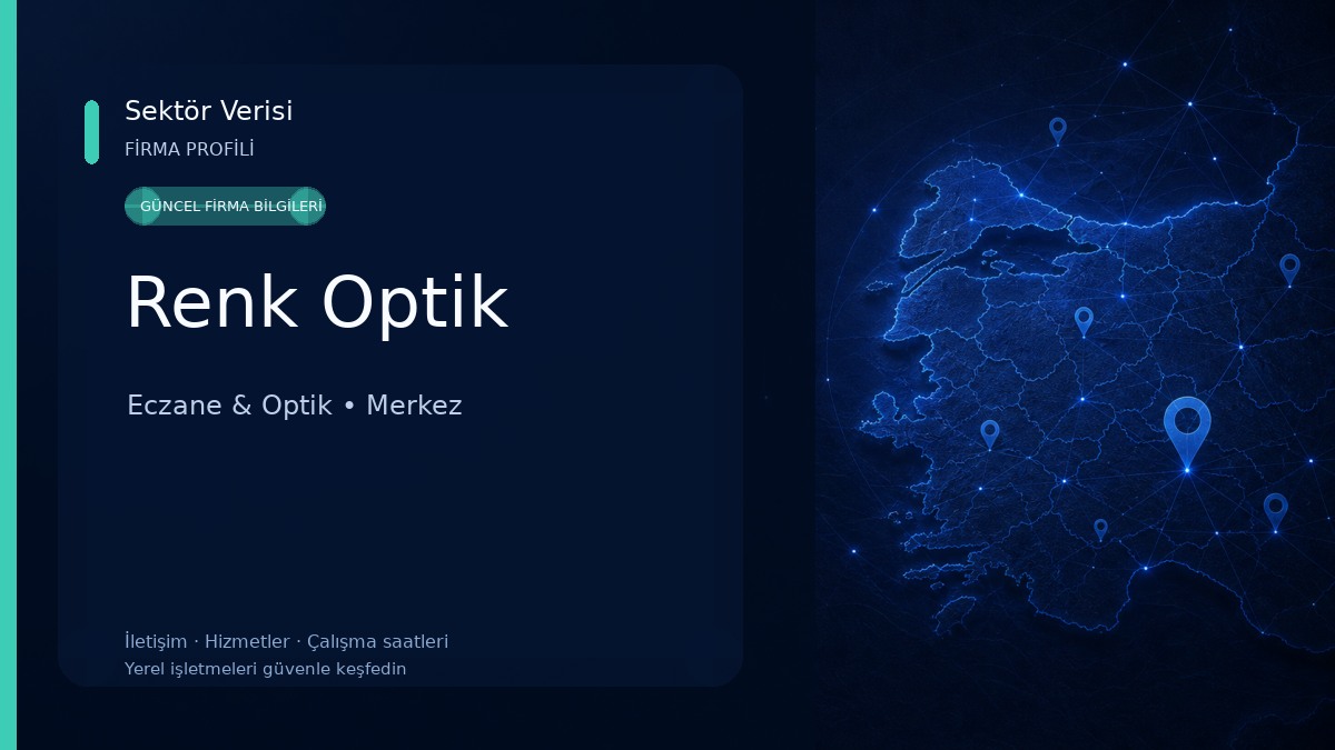 Renk Optik Eczane & Optik