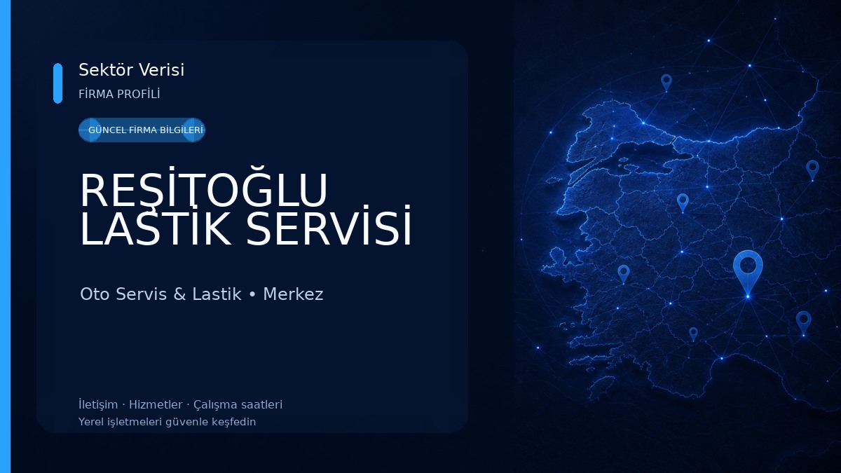 REŞİTOĞLU LASTİK SERVİSİ Oto Servis & Lastik