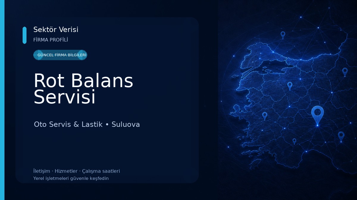 Rot Balans Servisi Oto Servis & Lastik