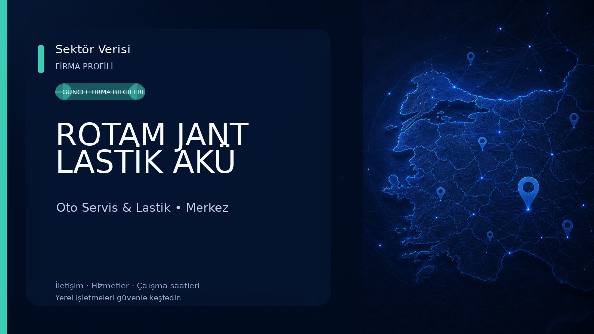 ROTAM JANT LASTİK AKÜ Oto Servis & Lastik