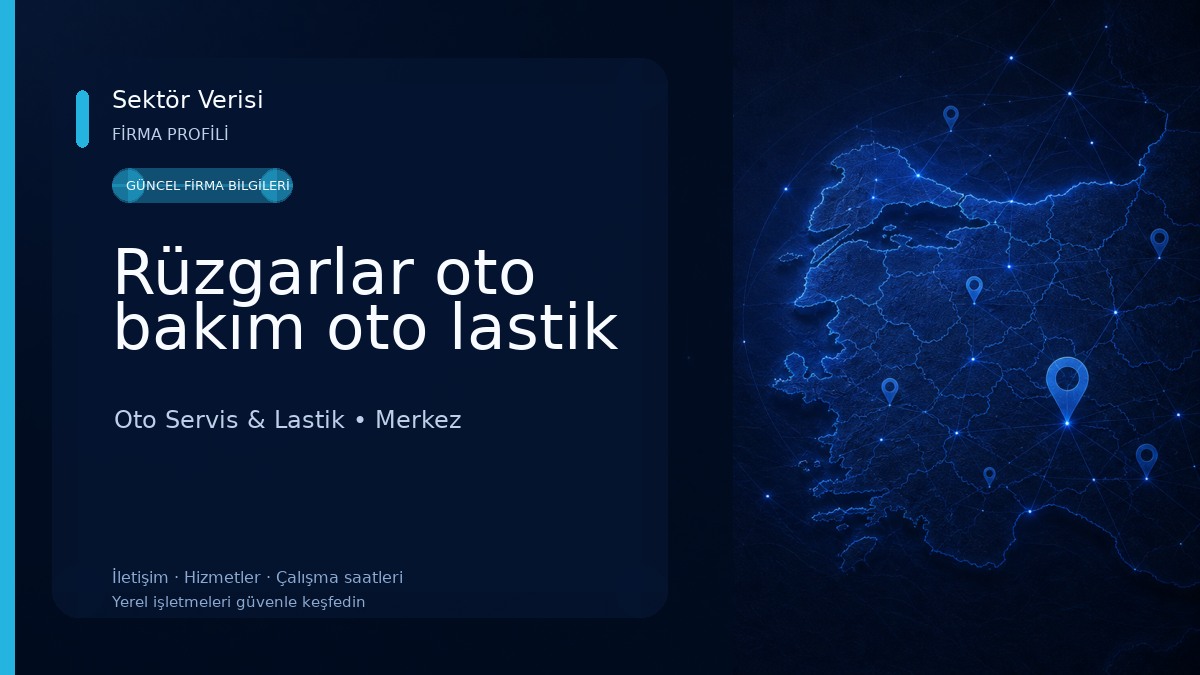 Rüzgarlar oto bakım oto lastik Oto Servis & Lastik