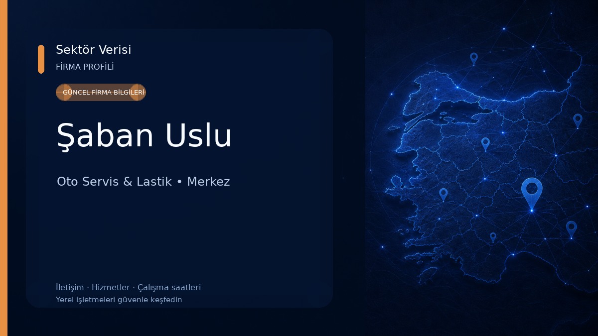 Şaban Uslu Oto Servis & Lastik