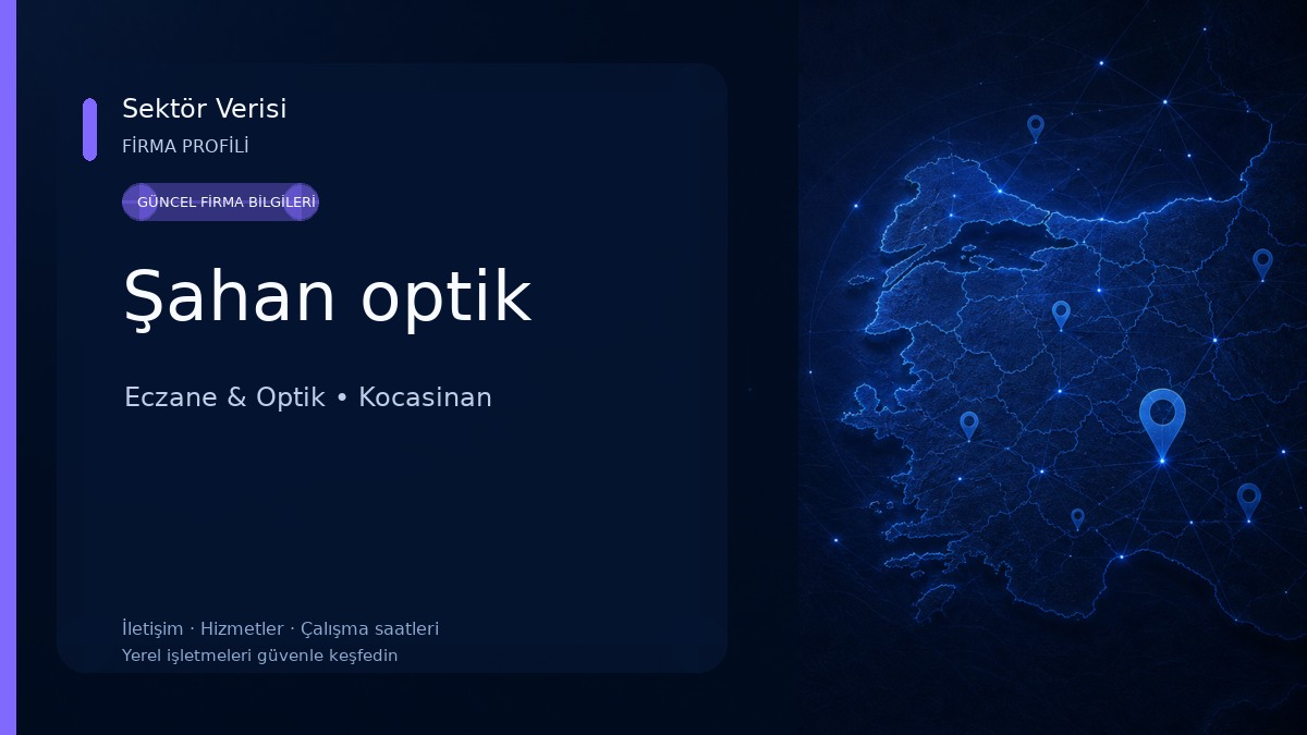 Şahan optik 