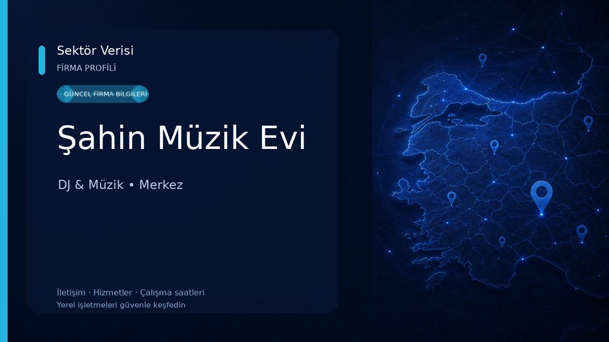 Şahin Müzik Evi DJ & Müzik