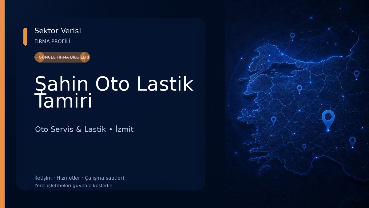 Şahin Oto Lastik Tamiri Oto Servis & Lastik