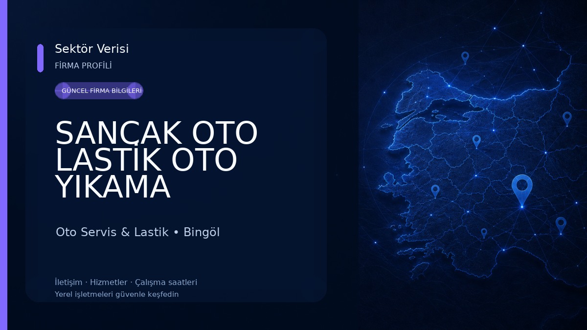 SANCAK OTO LASTİK OTO YIKAMA Oto Servis & Lastik
